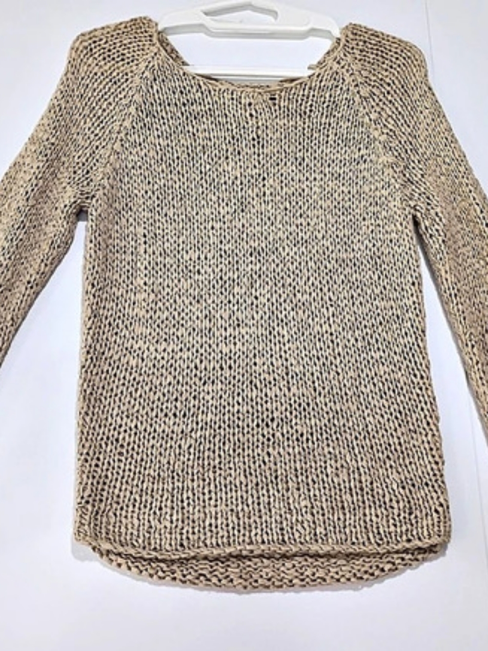 Workshop Andrea Jovine Open Knit Sweater Beige Size Large